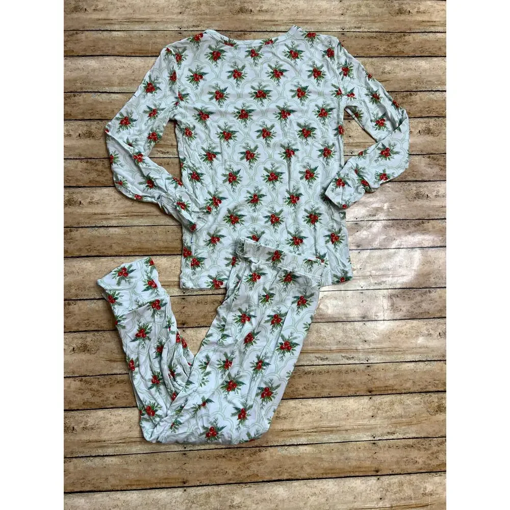 Posh Peanut Gladys Christmas Bamboo Pajama Set 5/6